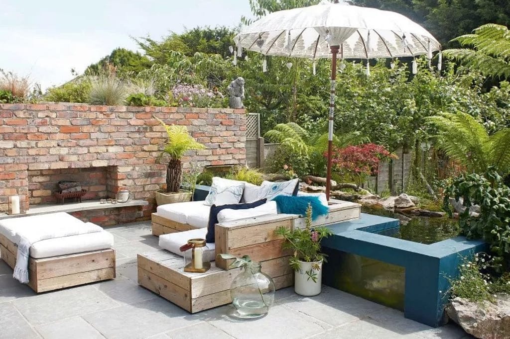 Seating furniture outdoor